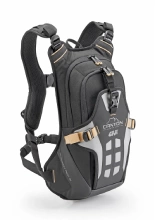 Plecak motocyklowy GIVI GRT731 Canyon z miejscem na bukłak, czarno-szary [pojemność: 12l]