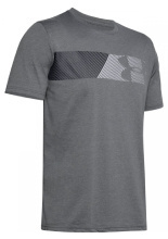 Koszulka męska UNDER ARMOUR Fast Left Chest 2.0 SS szara