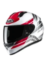 Kask integralny HJC C10 Hiper biało-czerwony