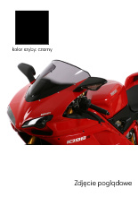 Szyba motocyklowa MRA Racing "R" Ducati 848/1098/1198/R/S czarna