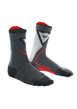 Skarpety motocyklowe krótkie Dainese Thermo Mid czarno-czerwone