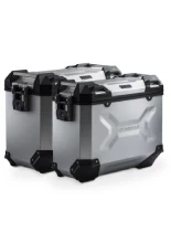 Zestaw: kufry boczne + stelaże PRO TRAX ADV SW-Motech BMW R12 G/ S (25-) srebrne [poj.: 37+45l]