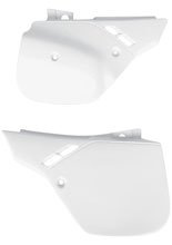 Osłony boczne UFO białe do Honda CR 125/500 (89-90), CR 250 (88-89)