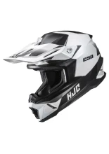 Kask enduro HJC C50 Slide biało-czarny
