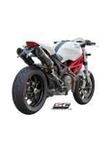 Podwójny tłumik SC-Project GP-Tech Carbon - Ducati Monster 796 [10-14]