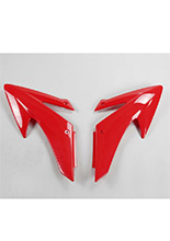 Osłony chłodnicy UFO do Hondy CRF 230 (08-14) czerwone