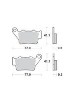 KLOCKI HAMULCOWE SBS 675 SI