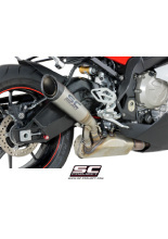 Tłumik SC-Project, S1 Titanium + Carbon (Slip On) - BMW S 1000 RR [17-18]