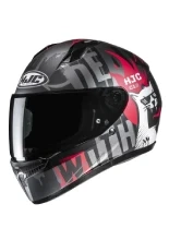 Kask integralny HJC C10 Fop szaro-czerwony