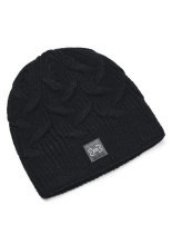 Czapka damska UNDER ARMOUR Halftime Cable Knit czarna