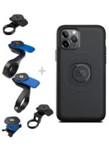 Zestaw rowerowy: etui na telefon iPhone 11 PRO + mocowanie Quad Lock