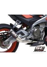 Pełny układ wydechowy SC-Project CR-T Aprilia Tuono 660 (21-) włókno węglowe