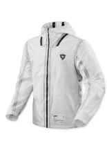 Kurtka przeciwdeszczowa REV’IT! Barrier 2 H2O biała