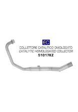 Kolektor wydechowy Arrow z katalizatorem- Honda CB 125 F [17-20]