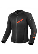 Kurtka motocyklowa tekstylna Shima X-Mesh 2.0 czarno-czerwona