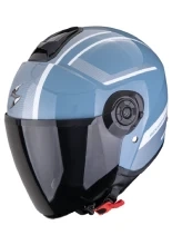 Kask otwarty Scorpion Exo-City II Cosmos niebiesko-srebrny