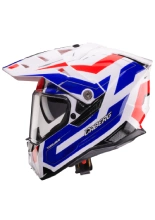 Kask integralny Caberg Tanami Ranger biało-niebiesko-czerwony
