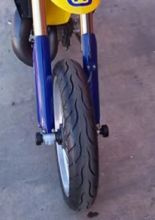 Slidery przedniego zawieszenia R&G do Husqvarny SM 125/ SMR 570 (wszystkie roczniki) czarne