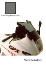 Szyba motocyklowa MRA Spoiler "S" Kawasaki GPX 600 R (wszystkie roczniki) przyciemniana