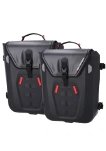 Sakwy motocyklowe wodoodporne SysBag WP M/M SW-Motech + stelaże SLC Kawasaki Meguro S1 (25-)/ W 230 (24-) [poj.: 2 x 17-23l]