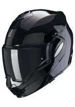 Kask szczękowy Scorpion Exo-Tech Evo Solid czarny połysk