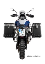 Zestaw: kufry boczne czarne "And-Black" Zega Pro + stelaże czarne Touratech BMW F 900 GS (24-) [poj.: 38+45l]
