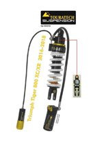 Amortyzator Extreme Touratech do Triumph Tiger 800 XC/XR (16-18)