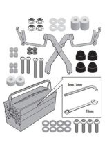 Mocowanie szyby motocyklowej Kappa 3122SK Suzuki GSX-S 1000 (21-)
