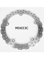 Tarcza Hamulcowa EBC MD653C Stainless Steel Contour Rotor na tył. Średnica 276mm.