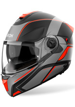 Kask szczękowy Airoh Specktre Leaf czarno-pomarańczowy matowy