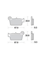 KLOCKI HAMULCOWE SBS 790 SI