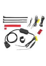 Ładowarka motocyklowa USB-A Daytona Parts QC 3.0 mocowana na kierownicy motocykla