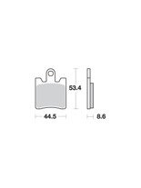 KLOCKI HAMULCOWE SBS 740 HS