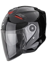 Kask otwarty Scorpion EXO-GT Jet Solid czarny połysk