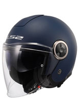 Kask otwarty LS2 OF620 Classy Solid niebieski