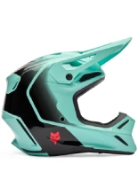 Kask enduro Fox V3 Drip czarno-niebieski
