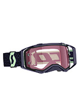 Gogle motocyklowe Scott Prospect Amplifier z różową szybą fioletowo-zielone