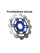 Tarcza Hamulcowa EBC VR622BLU VEE ROTOR niebieska na przód. Średnica 320mm.