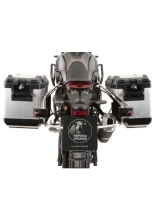 Zestaw: kufry boczne + stelaże Hepco&Becker Xplorer Cutout Yamaha Tenere 700 (25-) srebrne