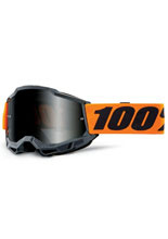 Gogle motocyklowe 100% Accuri 2 Sand z przyciemnianą szybką czarno-pomarańczowe