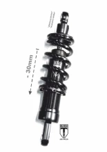 Amortyzator motocyklowy obniżający zawieszenie Black-T Stage2 Touratech Indian FTR 1200/ S (19-21) [-30 mm]