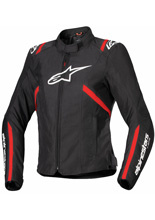 Kurtka motocyklowa damska tekstylna Alpinestars Stella T-SPS V2 WP czarno-czerwona