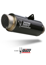 Tłumik motocyklowy Slip-On (GP Pro) MIVV do Kawasaki Z 900 RS (18-) carbon
