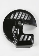 Osłona tarczy hamulcowej przedniej UFO czarna do Honda CR 125 (90-94), CR 250 (89-94), CR 500 (89-94)