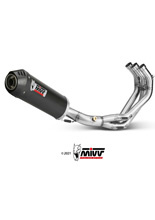 Pełny układ wydechowy (Oval) MIVV do Yamaha MT-09 / FZ-09 (13-20) carbon