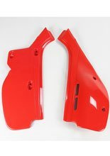 Osłony boczne tylne UFO do Honda XR 600R (88-00) czerwone