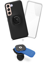Zestaw: etui na telefon Samsung Galaxy S22, wodoodporny pokrowiec oraz uchwyt kulowy Quad Lock