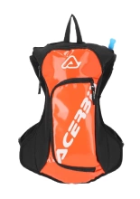 Plecak enduro Acerbis X-Storm Logo z bukłakiem 2 litry, czarno-pomarańczowy [pojemność: 5 l]