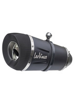 Pełny układ wydechowy LeoVince FACTORY S BLACK EDITION [Stainless Steel] do Yamaha YZF-R7 (21-)