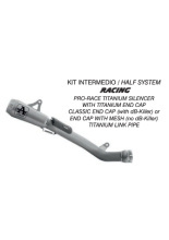 Układ wydechowy Arrow Pro-Race (z siatką na wylocie) [Half System Titanium] - Kawasaki ZX-10R / ZX-10RR [21-22]